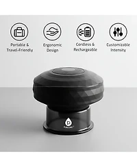 Pursonic Rechargeable Cupping Therapy Device and Stomach and Back Massager