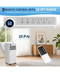 Xo Portable Air Conditioner, Cools/Heats Up to 450 Sq.Ft, 10000 Btu