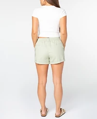 Celebrity Pink Juniors' Cargo-Pocket Drawstring Shorts