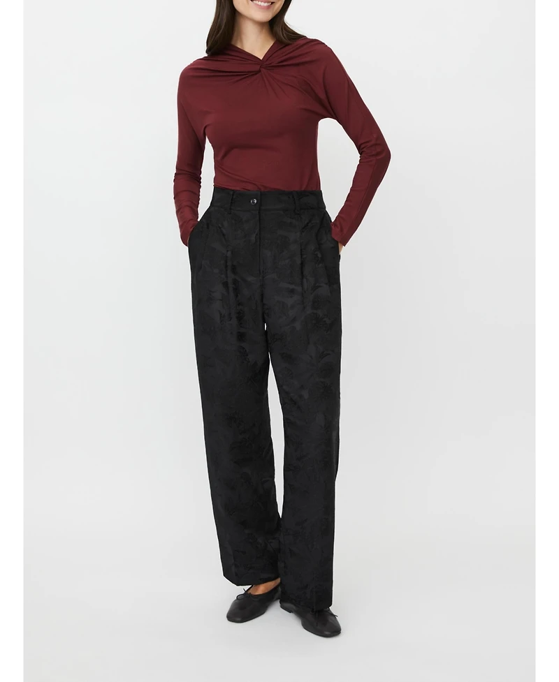 Masai Copenhagen Women's Maperli Jacquard Textured Pants