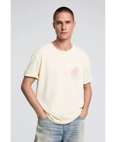 Desigual Men's Printed cotton T-shirt