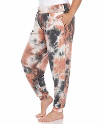 White Mark Plus Tie Dye Lounge Jogger Pants