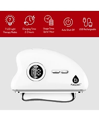 Pursonic 7-in-1 Led Light Therapy Face and Neck Device + Sculpting Wand Gua Sha