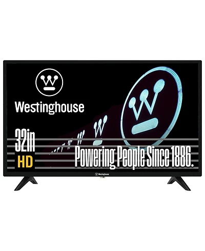 Westinghouse 32" Hd Led Non-Smart Tv – Flat Screen with Hdmi, Usb, Vga & V-Chip Parental Controls, Works with Fire Stick, Roku, Apple Tv
