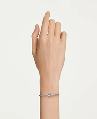 Swarovski Rhodium-Plated Stars Inspired Link Bracelet