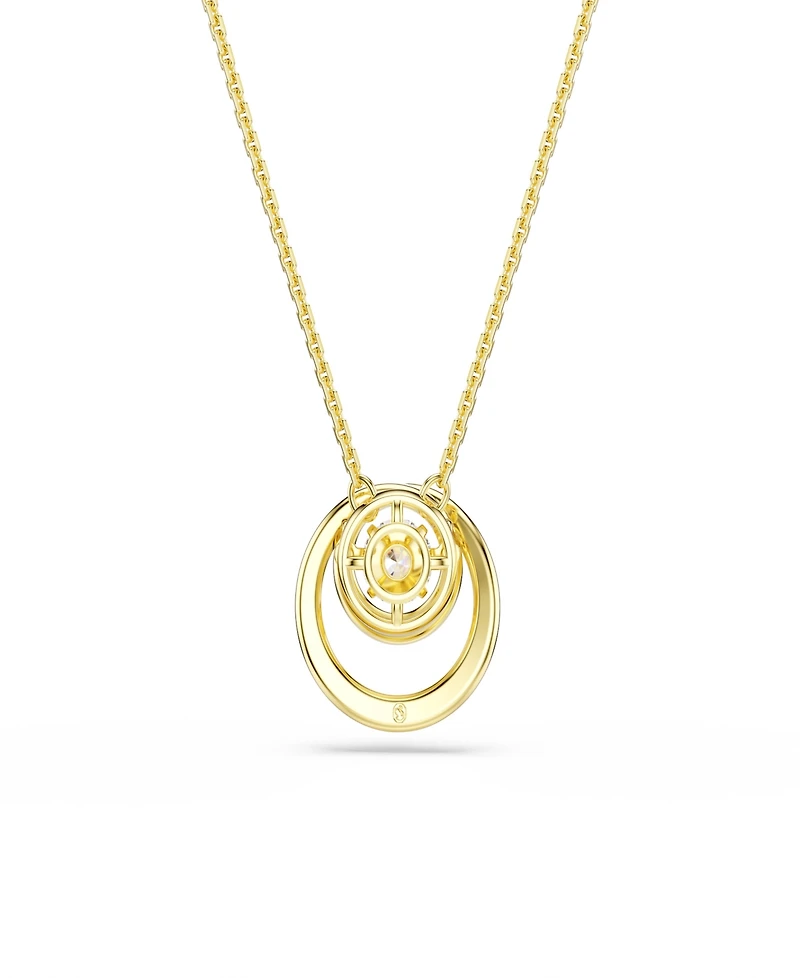 Swarovski Gold-Tone Plated Hyperbola Pendant Necklace