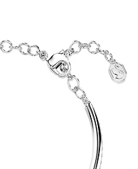 Swarovski Rhodium-Plated Dextera Bangle Bracelet