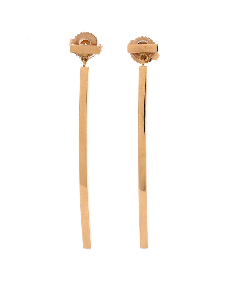 Pre-Owned Tiffany and Co T Wire Bar Earrings