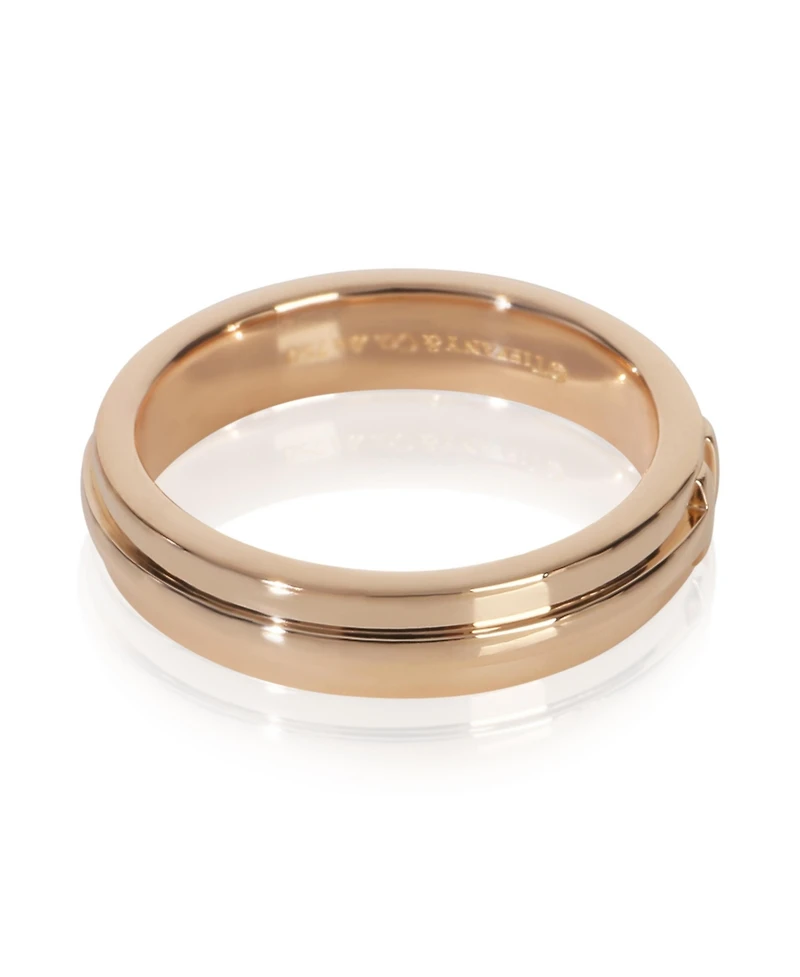 Pre-Owned Tiffany & Co Rose Gold Tiffany T Narrow Ring