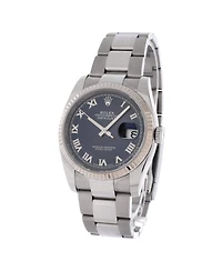Pre-Owned Rolex Oyster Perpetual Datejust Automatic Watch in Stainless Steel and Gold 36mm