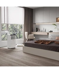 Xo 3-in-1 8,000 Btu Portable Air Conditioner with Cooling, Dehumidifier and Fan for Rooms Up to 350 Sq. ft.