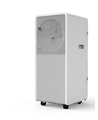 Xo 10,000 Btu Portable Drain-Free Ac with Remote, Led Touchscreen and Timer, Ultra-Quiet for Rooms Up to 215 Sq. Ft