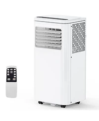Xo 8,000 Btu Portable Ac, Quiet Cooling, Dehumidifier and Fan for Rooms Up to 350 Sq. Ft., Remote, Timer, Window Kit