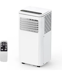 Xo 10000 Btu Portable Air Conditioner, 4-in-1 Ac Unit with Remote, Quiet Cooling for Rooms up to 450 Sq.Ft