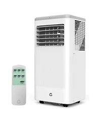 Xo 8000 Btu 3-in-1 Portable Air Conditioner with Cooling, Fan and Dehumidifier Functions Cools Up to 350 Sq. Ft.