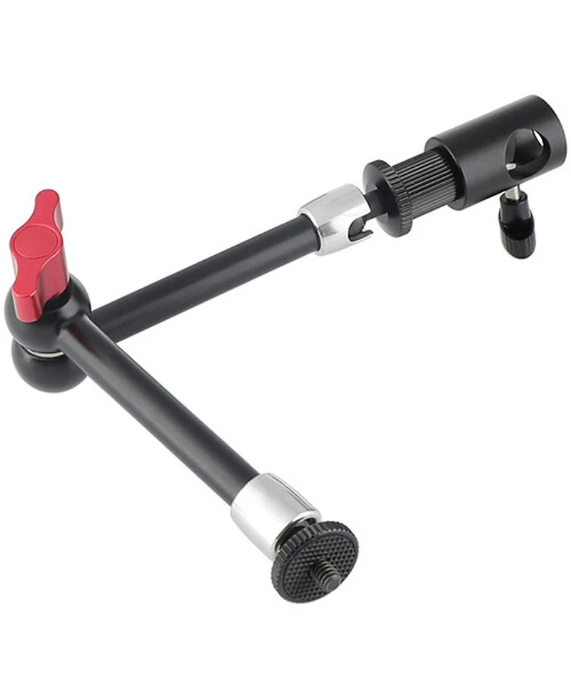 Camvate 11inch Articulating Magic Arm with 1/4inch Thread Screw Mount and Light Stand Head Adapter