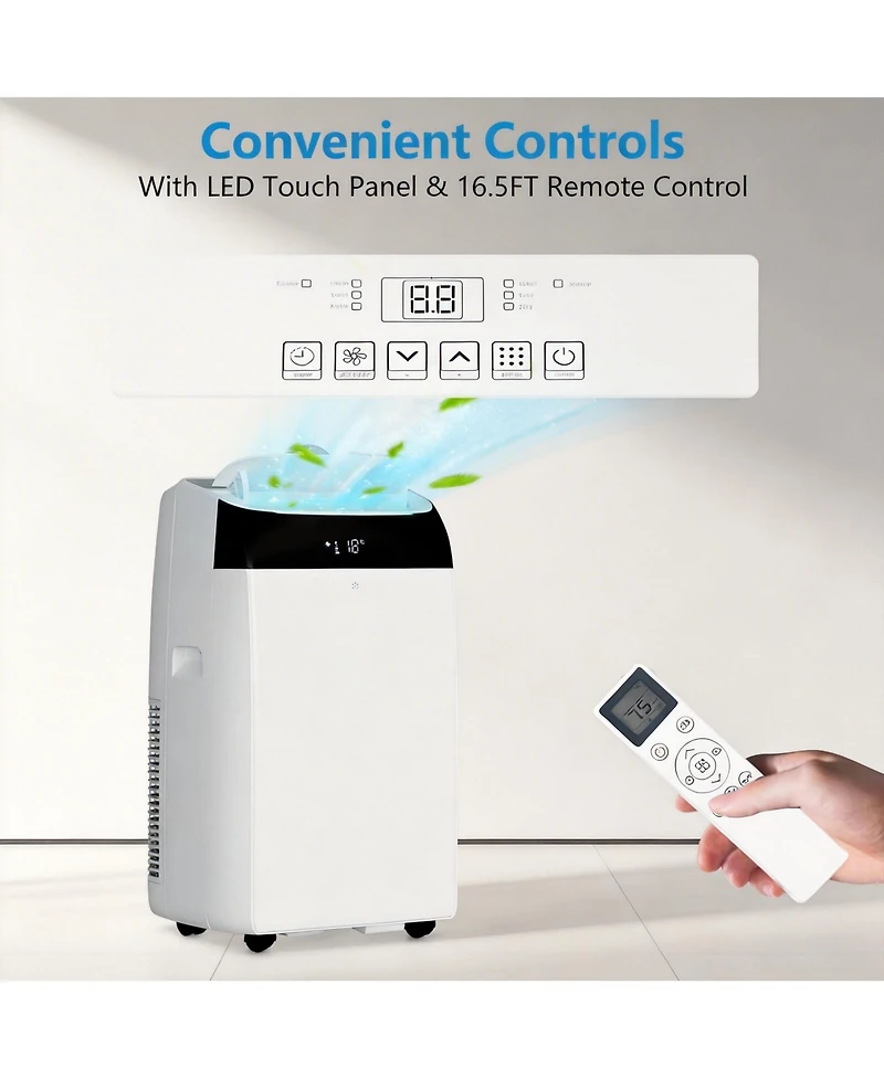 Xo Portable Air Conditioner, 14000 Btu, Cooling To 750 Sq.Ft