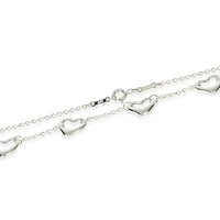 Pre-Owned Tiffany & Co Sterling Silver Elsa Peretti Open Heart Necklace