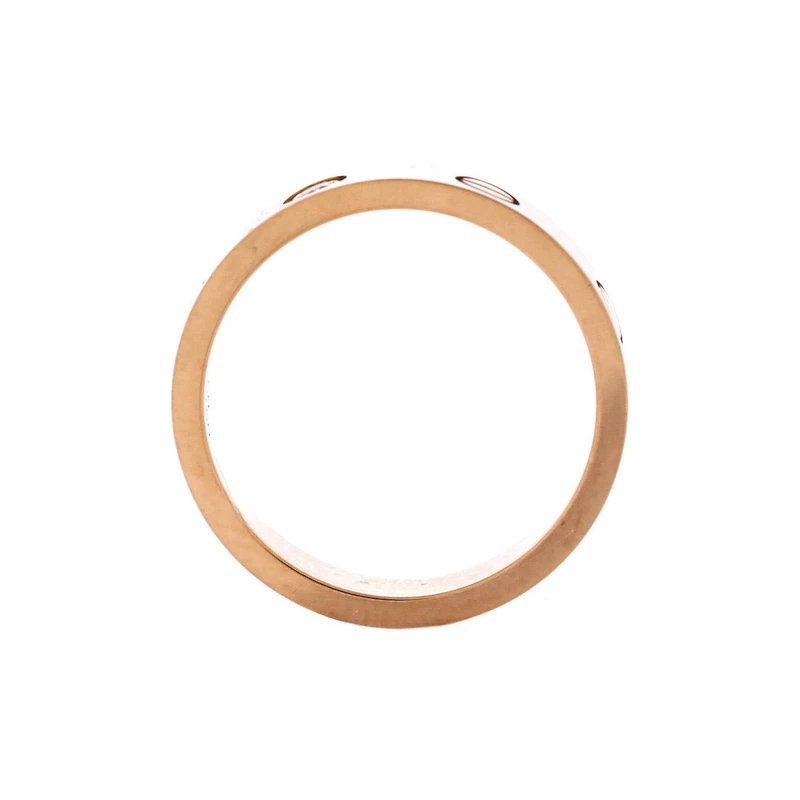 Pre-Owned Cartier Love Wedding Band 1 Diamond Ring