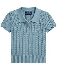 Polo Ralph Lauren Girls' 2T-6X Mini-Cable Sweater