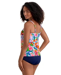 ShapeSolver Sport by Mimi Flamingo Women's High Neck Tankini