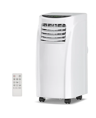 Ecooso 8000 Btu Portable Air Conditioner with Sleep Mode and Dehumidifier Function