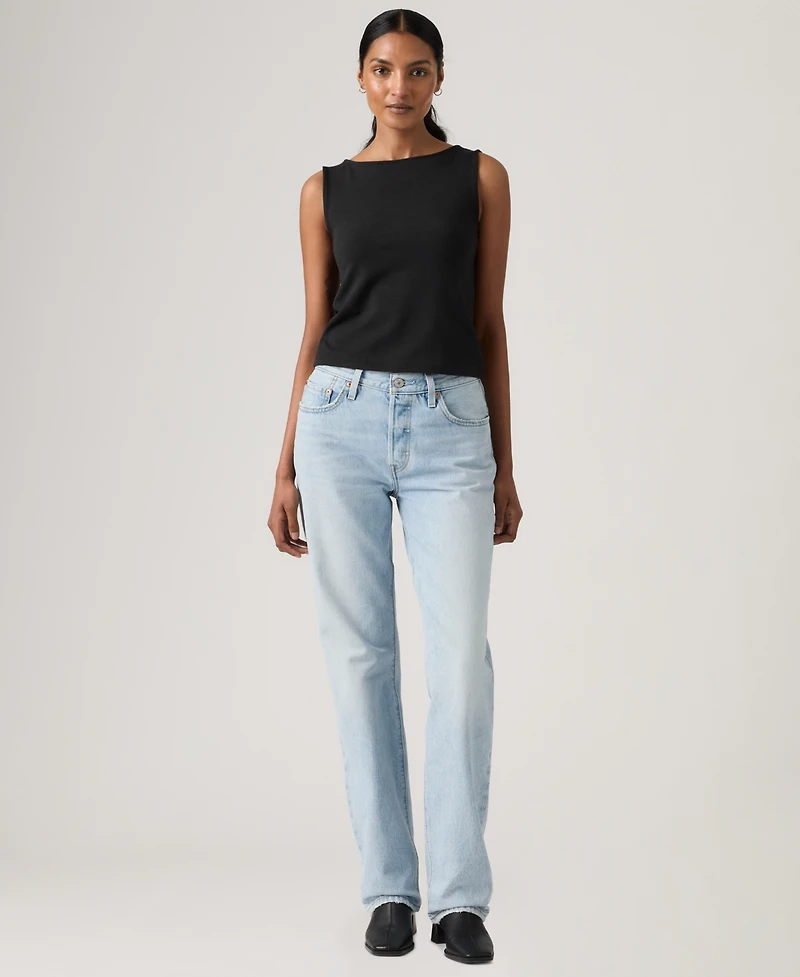 Levi's Premium Women's 501 90's Mid-Rise Straight-Fit Jeans