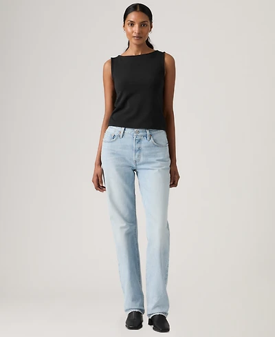 Levi's Premium Women's 501 90's Mid-Rise Straight-Fit Jeans