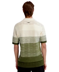 Karl Lagerfeld Paris Men's Short-Sleeve Polo Shirt