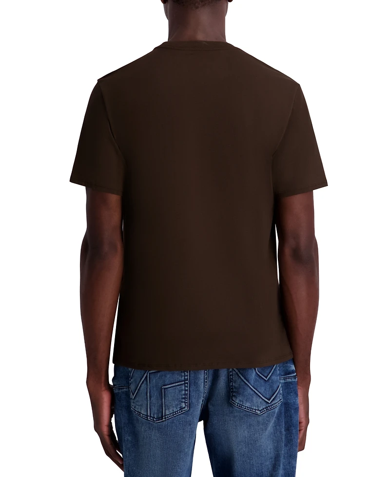 Karl Lagerfeld Paris Men's Core Logo Short-Sleeve T-Shirts