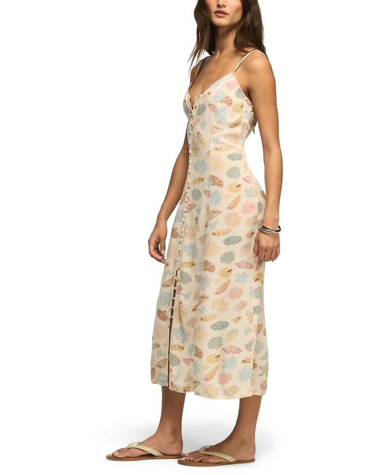 Lucky Brand Women's Simone Conversational Printed Slip Dress