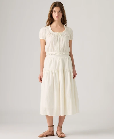 Levi's Women's Zip Closure Leonie Midi Skirt