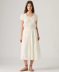 Levi's Women's Zip Closure Leonie Midi Skirt