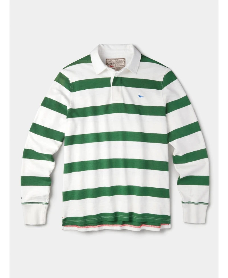 Aubin Men's Irnham Long Sleeve Collared Rugby Shirt