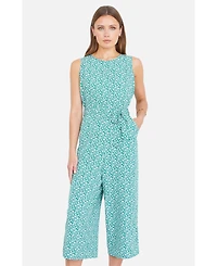 Yumi Women's Ditsy Culotte Jumpsuit