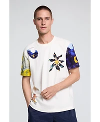 Desigual Men's Cosmos print T-shirt