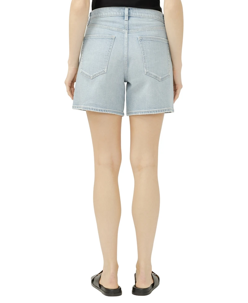 Silver Jeans Co. Women's Be Easy Mid-Rise Jean Shorts