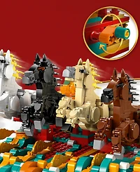 Lego Chinese Festivals Galloping Horses Canvas Toy 80119