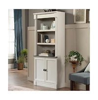 Sauder Palladia Library, Glacier Oak finish