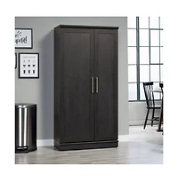 Sauder HomePlus Storage Cabinet, Raven Oak finish
