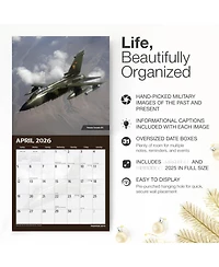 Gnuadz Fighter Jets 2026 Wall Calendar Aircraft Airplane