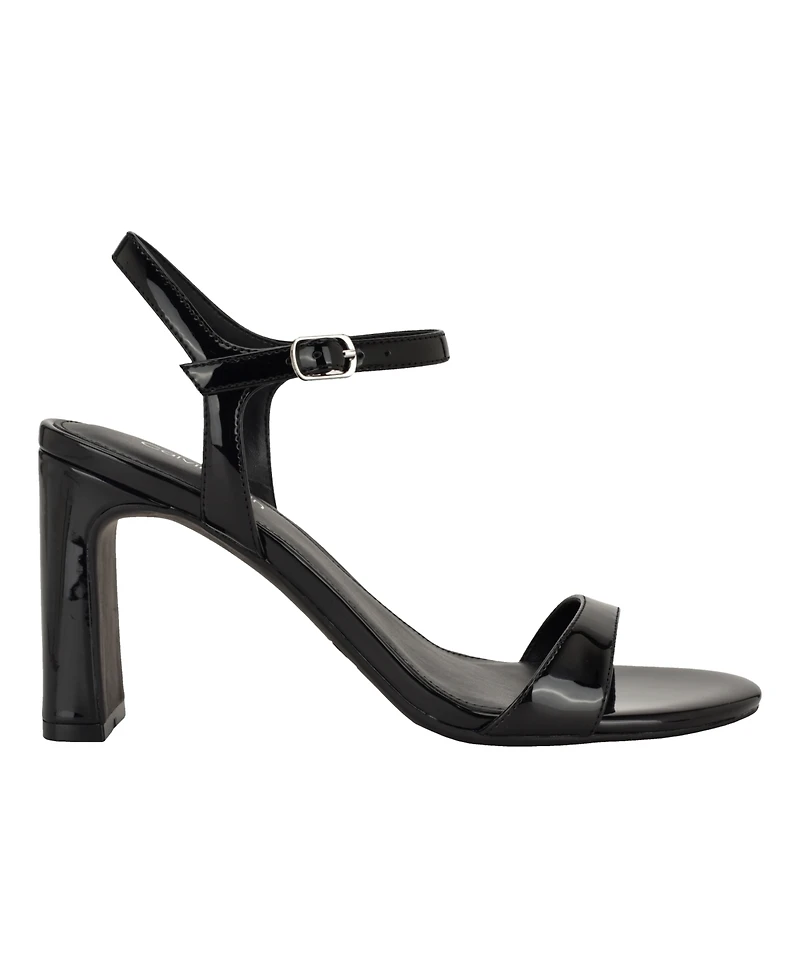 Calvin Klein Women's Naome Sculpted Block Heel Dress Sandals
