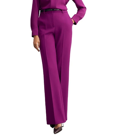 The Fold Women's Alzira Sculpt Crepe Pants