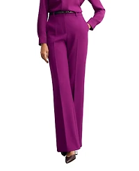 The Fold Women's Alzira Sculpt Crepe Pants