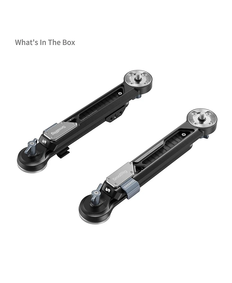 SmallRig Shoulder Rig Extension Arm Adapter with Arri Rosette, 2-Pack