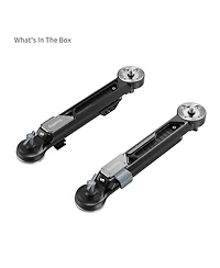 SmallRig Shoulder Rig Extension Arm Adapter with Arri Rosette, 2-Pack