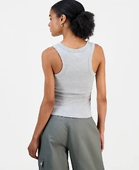 Just Polly Juniors' Studded Racerback Tank Top