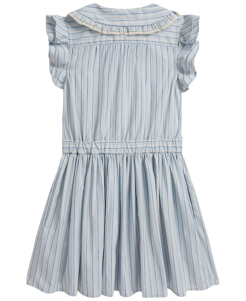 Polo Ralph Lauren Girls' 2T-6X Short-Sleeve Shirt Dress