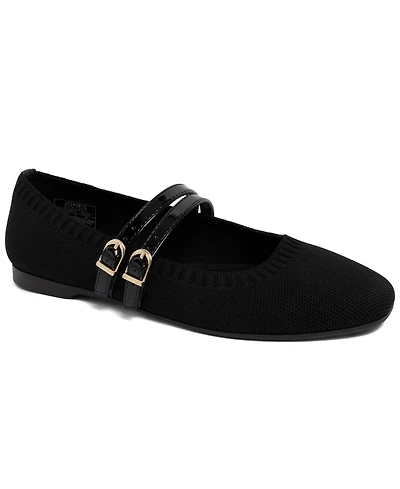 Jones New York Women's Serity Knit Mary Jane Flats