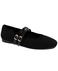 Jones New York Women's Serity Knit Mary Jane Flats